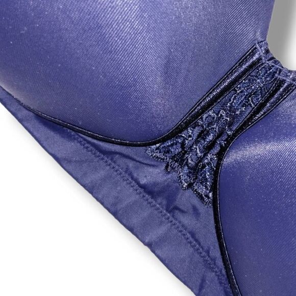 Vanity Fair Women's Bra Padding Support Navy 40DD #71380 - Picture 4 of 7